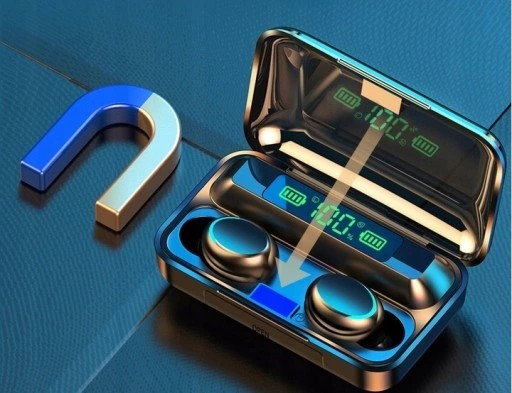 BEZDRÔTOVÉ SLÚCHADLÁ BLUETOOTH 5.1 + POWERBANK