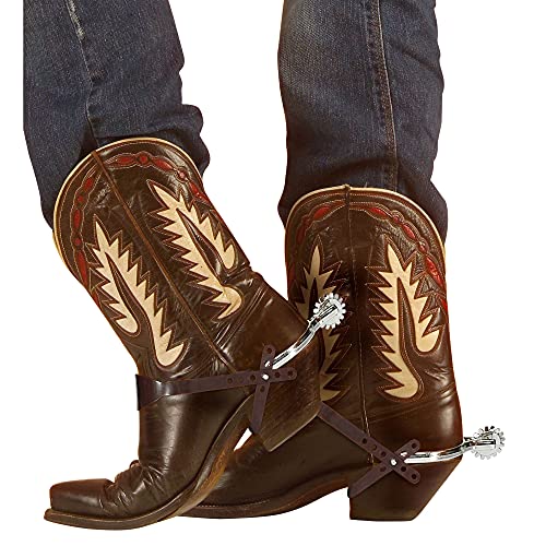 STRIEBORNÁ KOVBOJSKÁ ČIŽBA Spurs COWBOY