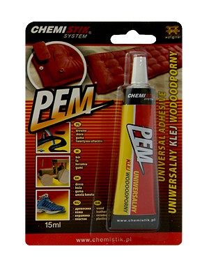 PEM - Univerzálne vodeodolné lepidlo 15ml