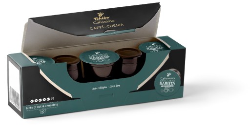 Tchibo Cafissimo Crema Barista Brasil kapsuly 10 kusov Limitovaná edícia