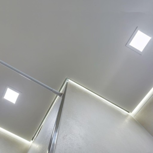 V-TAC LED panelové vstavané prémiové stropné svietidlo 12W štvorcové 170x170 VT-61012 4