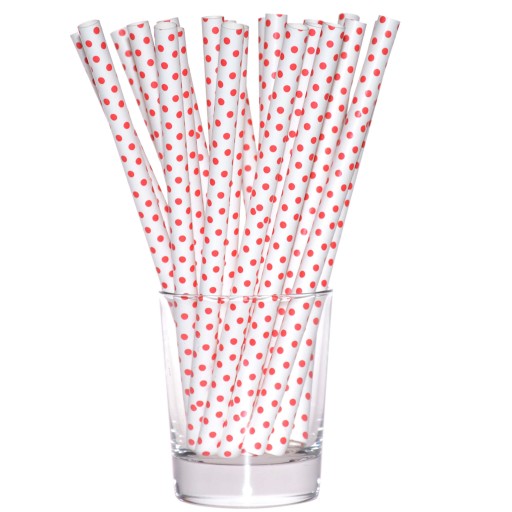 Papierové slamky v tube pre jumbo mix Eko nápoje