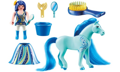 PLAYMOBIL 6169 PRINCEZNÁ ÚPRAVA KOŇA LUNA