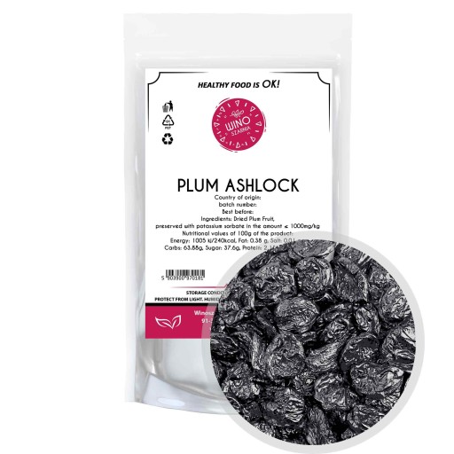 Ashlock California sušená slivka - 500 g