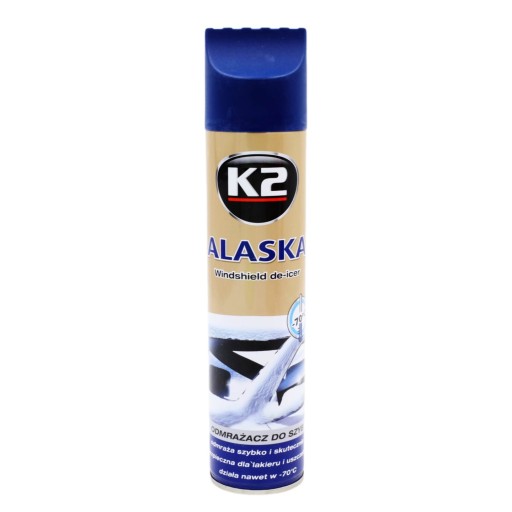 K2 Alaska rozmrazovač okien 300 ml