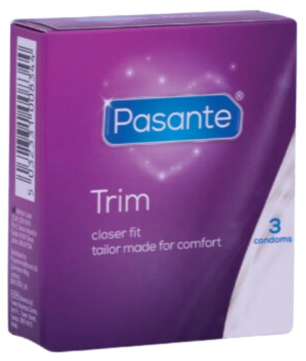 Pasante Trim priliehavé kondómy, 3 kusy