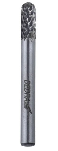Zaoblená valcová stopková fréza DEDRA 07F620 C6x16mm, stopka 6mm