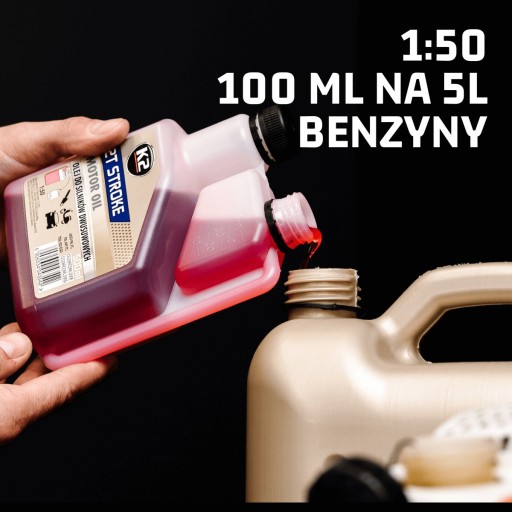 K2 RED 2T 500ML Olej pre dvojtaktné motory