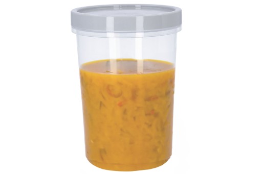 NÁDOBA NA POLIEVKU, jedlo, obed, šalát, skrutkovacia, nepriepustná, 1,5L