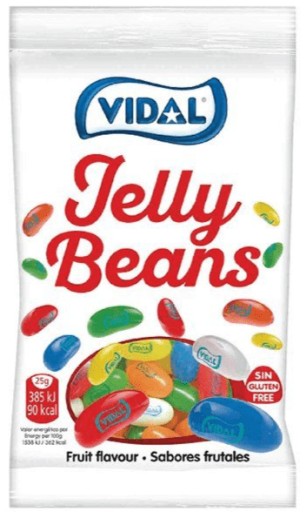 JELLY BEANS Vidal jelly beans 85g