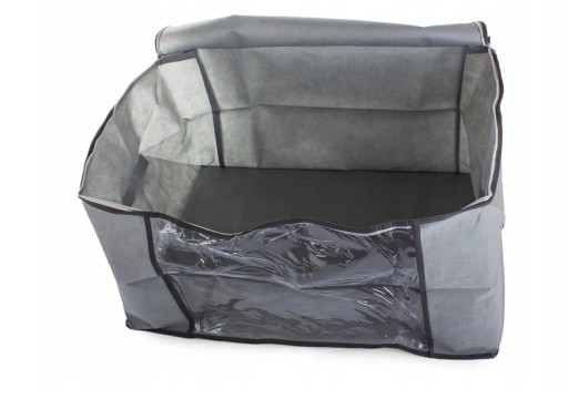 Priestranný box, veľký organizér na uloženie posteľnej bielizne, 60x45x30