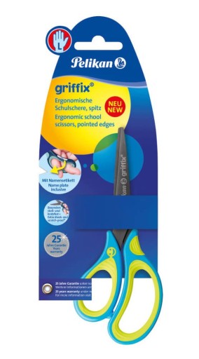 GRIFFIX titánové nožnice, ľavé, 14,5 cm, PELIKAN