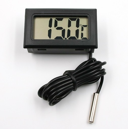 DIGITÁLNY MINI TEPLOMER TERÁRIOVÉ AKVÁRIUM SO SONDOU