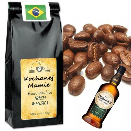 Ochutená káva Arabica Írska whisky DEN MATIEK 100g