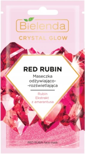 Bielenda Crystal Glow Red Rubin Mask