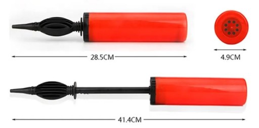 RUČNÁ PUMPA na plnenie a nafukovanie BALÓNOV
