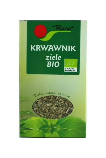Rebríček bylina BIO 50g Rúno Ekologický certifikát