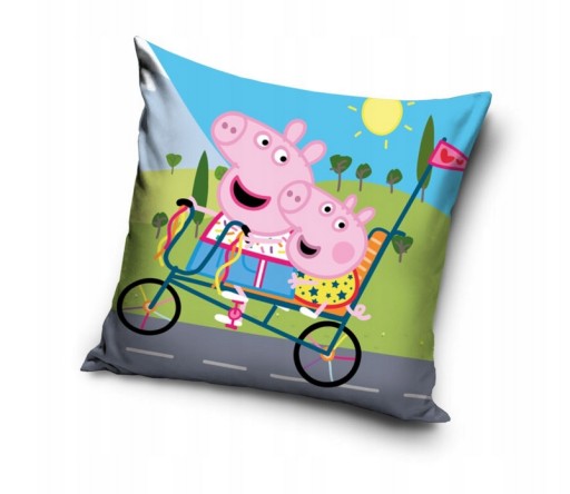PLÁŠKA NA VANKÚŠ 40x40 PEPPA PIG GEORGE