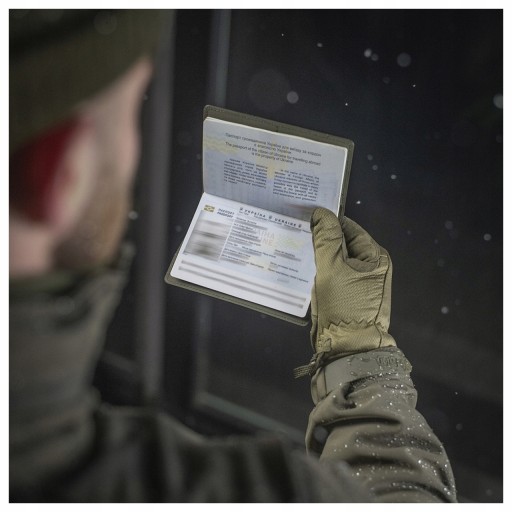 Obal na pas, držiak na doklady, platobné karty M-Tac Ranger Green