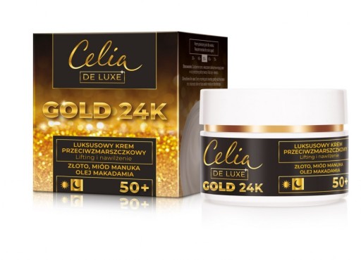 Celia Gold Krém na tvár proti vráskam 50+
