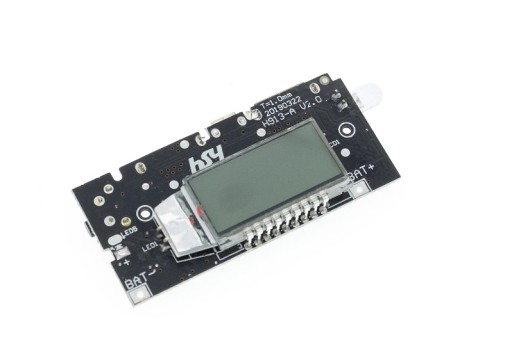 Power Bank LCD modul 2x USB 2.1A + LED baterka