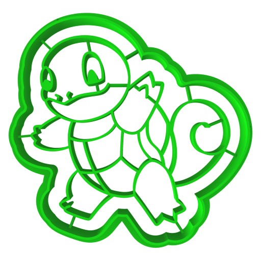 Vykrajovač na sušienky Pokemon Squirtle 1 8 cm