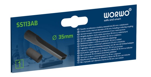 Kefa so štrbinovými hubicami pre vysávač Zelmer