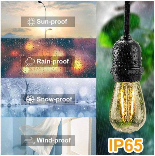 LED žiarovka S14 LED 2W 2800K WARM GIRLAND