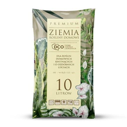 PREMIUM PÔDA pre rastliny v črepníkoch MONSTERY PALM JUK ZAMIOKULKASA 10L