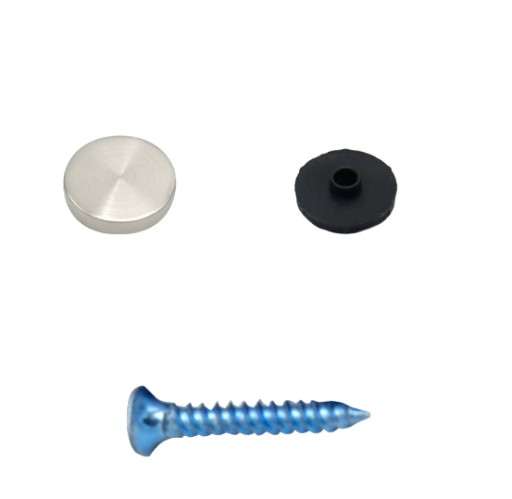 KRYT NA SKRUTKU 12mm 4 KS INOX