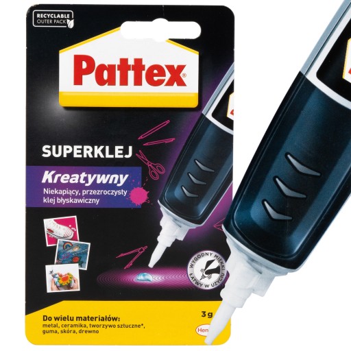 PATTEX UNIVERSAL GLUE SUPER PERFEKTNÉ PRESNÉ PERO 3G