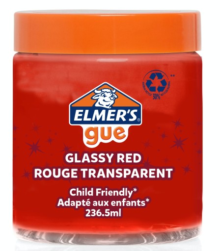 Hotová senzorická hmota SLIME ELMERS vo veľkej nádobe so skrutkovacím uzáverom