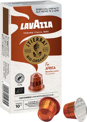 NESPRESSO LAVAZZA Tierra Bio-Organic For Africa kapsuly 10 kapsúl