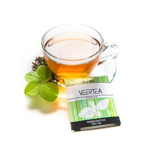 Čajové vrecúška Veertea zelená bylinková mäta MIX