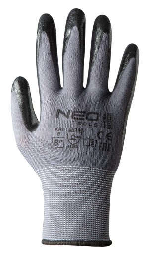 Nylonové pracovné rukavice veľkosť 9 NEO 97-616-9