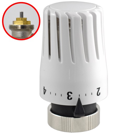 Hlavica Regulátor M30x1,5 Radiátor UNIVERZÁLNY Radiátor