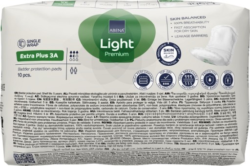 Abena Light Extra Plus hygienické vložky 10 ks