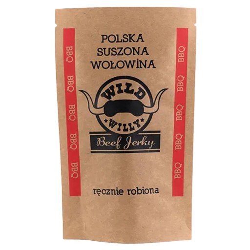 Wild Willy Beef Jerky BBQ sušené hovädzie mäso 30 g