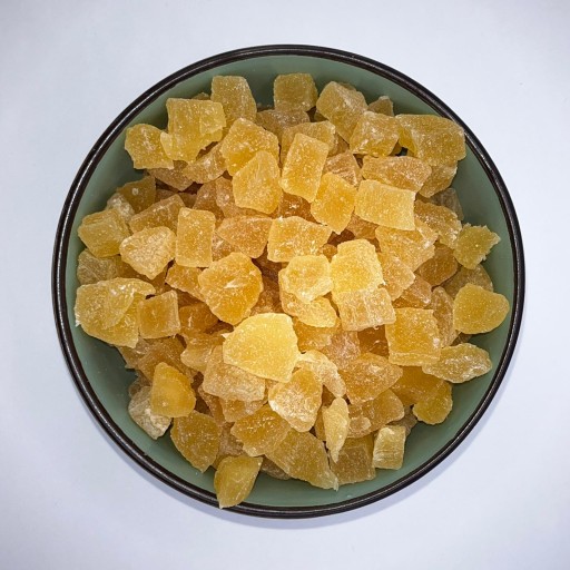Kandizovaný ananás kocky 500g Bakamo