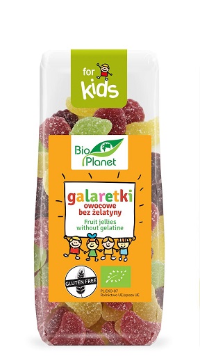 OVOCNÉ ŽELÉ BEZ ŽELATÍNY 100 G BIO PLANET