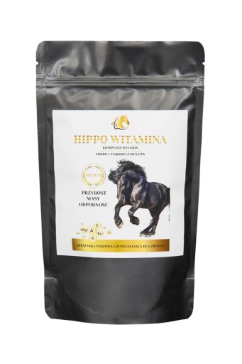 Doplnková kŕmna zmes pre kone LAB-V Hippo Vitamin - 0,5 kg