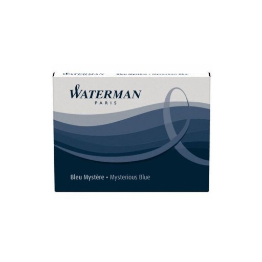 Atramentové kazety Waterman Navy blue 8 ks.