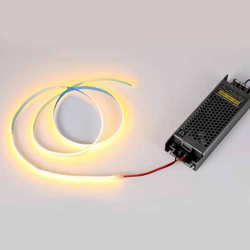 KONEKTOR PRE LED COB PÁS 8mm + káblová ZÁPADKA