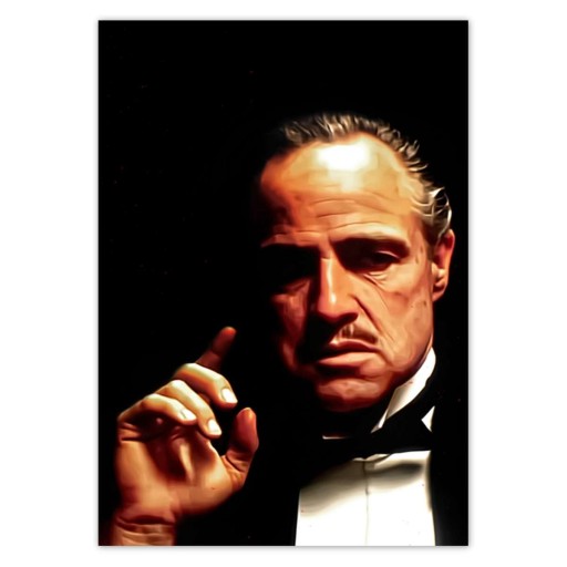 Nálepky A5 PAWN Godfather Corleone