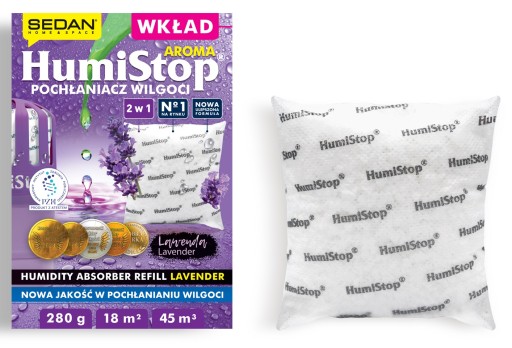 VLOŽKA do HUMISTOP ABSORBTOR VLHKOSTI levanduľa