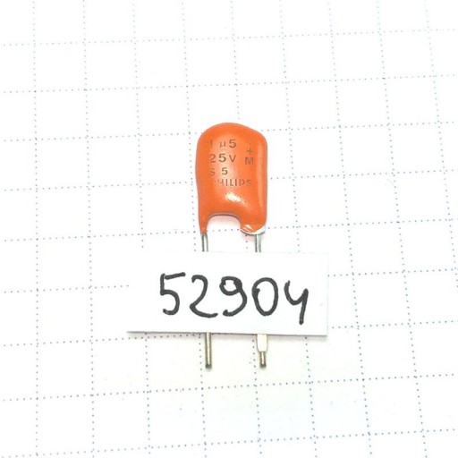 Pevný Al kondenzátor 1,5uF 25V R5 20% 122-SAL x10