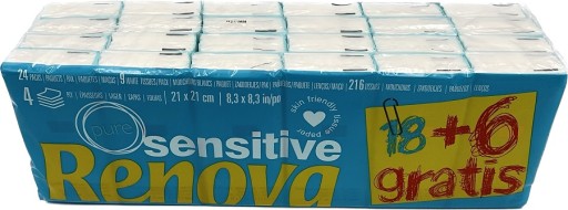 Renova vreckovky White 18 + 6 bal