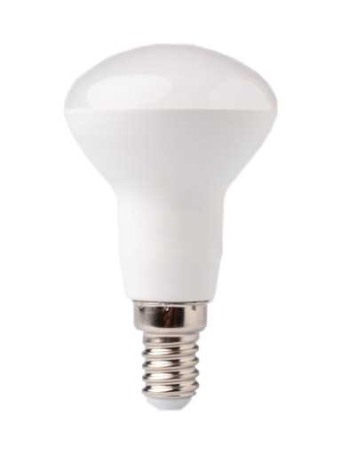 LED žiarovka E14 malý závit 8W studená biela R50