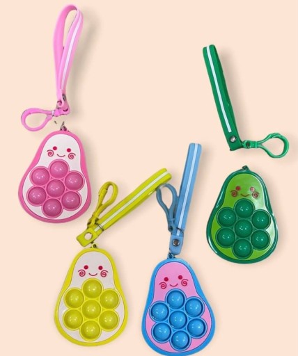 PUSH BUBBLE KEYRING BABELI POP IT DETSKÝ PRÍvesok