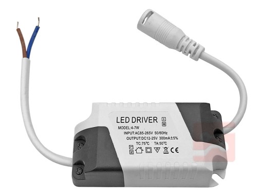Okrúhly prisadený LED panel Gerrit 6W 230V 3000K
